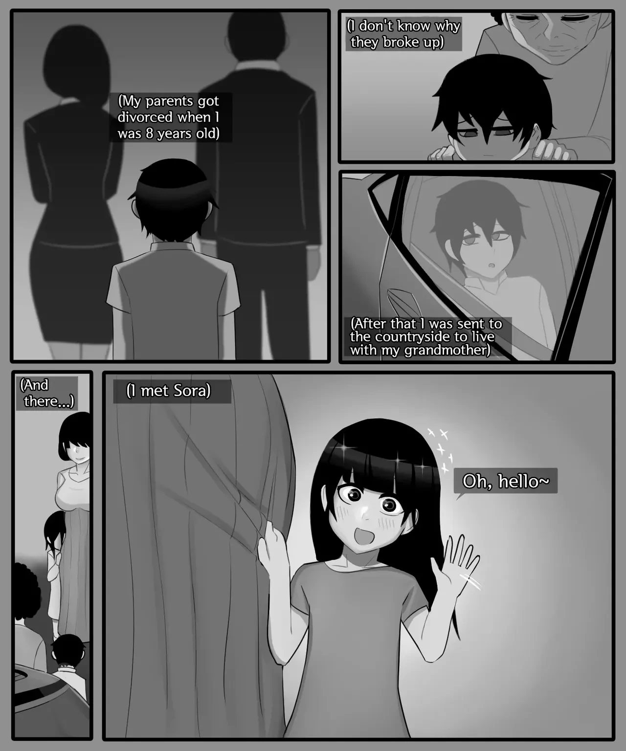 [BlackGG] Sora&Soyeon 1-3 (Bad Ending) [English]