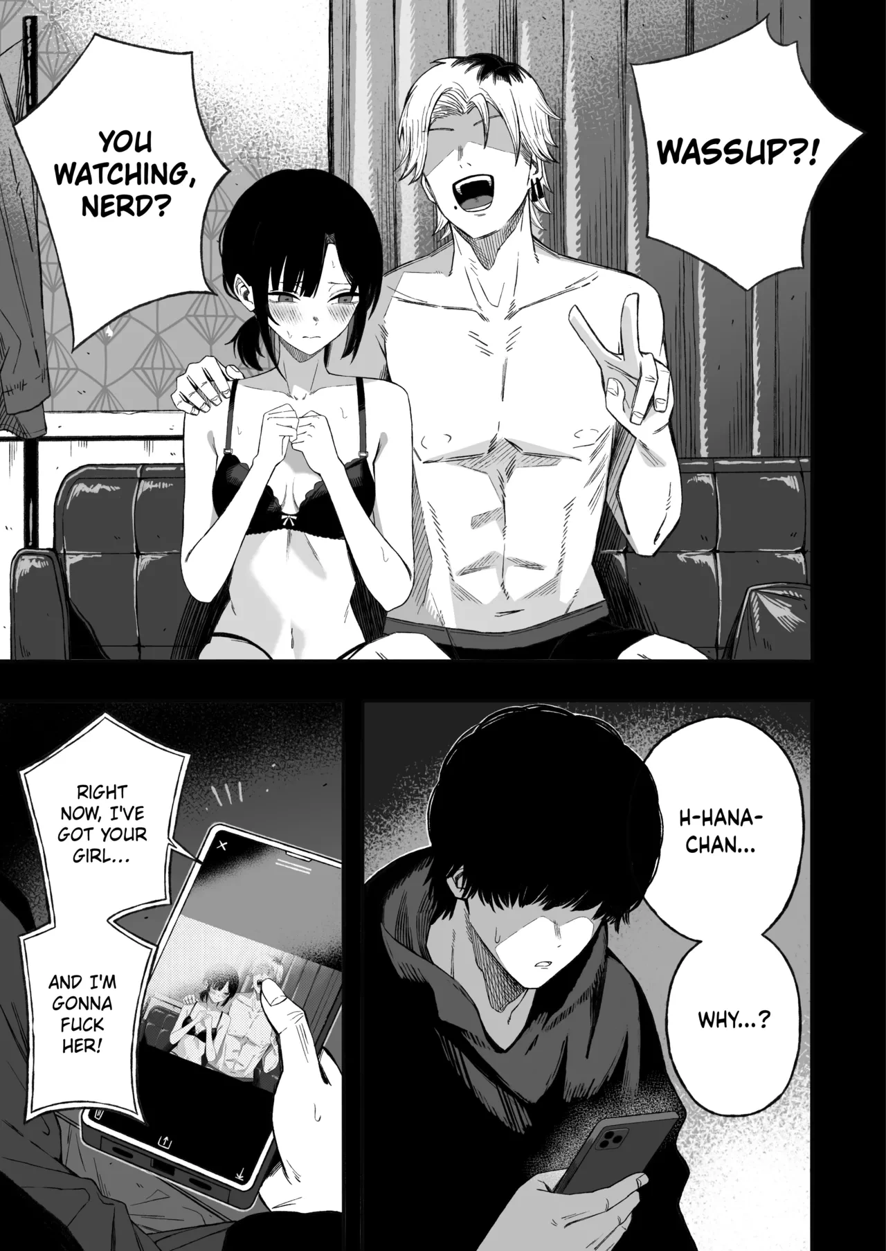 [Yofukashi no Heya (Yonayona)] Netori Otoko o Mesu ni suru | Turning the Cuckolding Prick into a Bitch [English] [Hakua] [Digital]
