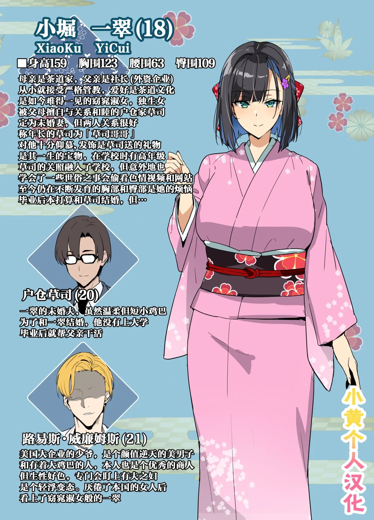 [Takeda Hiromitsu] Chadou Yamato Nadeshiko NTR [小黄个人汉化]