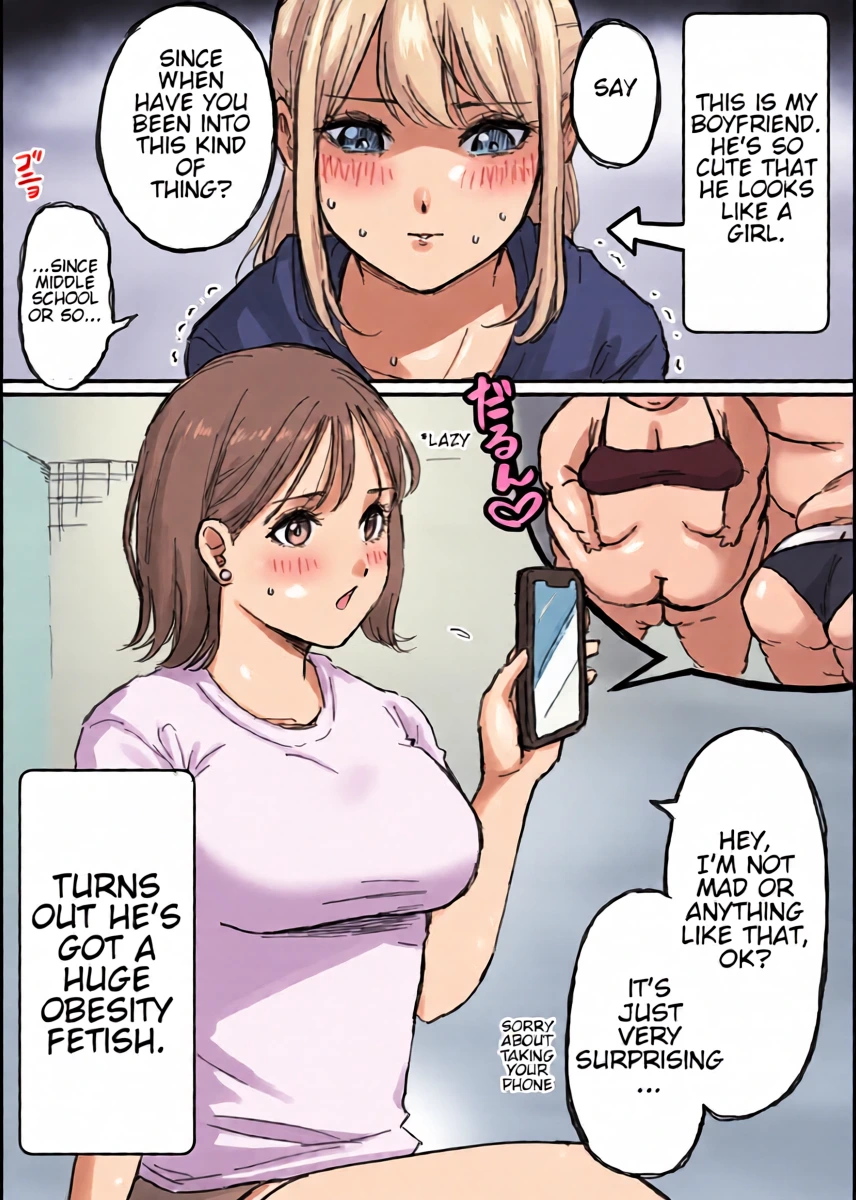 [ Rin ]  My boyfriend (a boy) had a fetish for excess fat [ Ongoing ]
