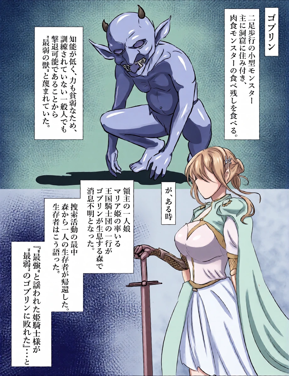 [Tomii Roba] Hime Kishi vs Goblin