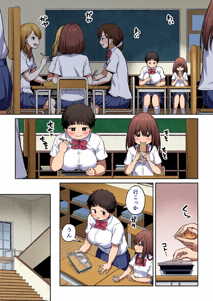 Futanari-chan wa In no Mono Doushi de Mutsumi Au