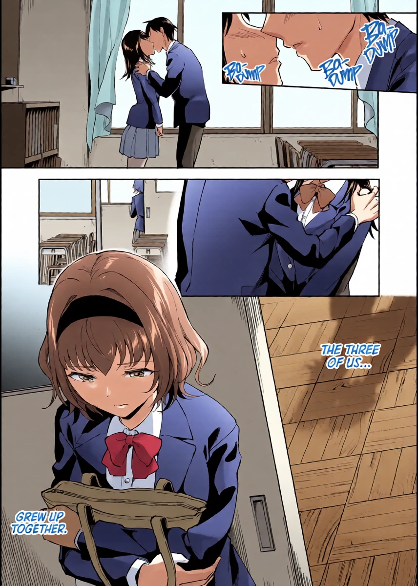 [Doushoku (Kuguri Oimo)] Netoriai -Watashi no Hou ga, Kimi ga Suki- | Stealing Back Your Love [English] [J18] [Decensored] [Digital]