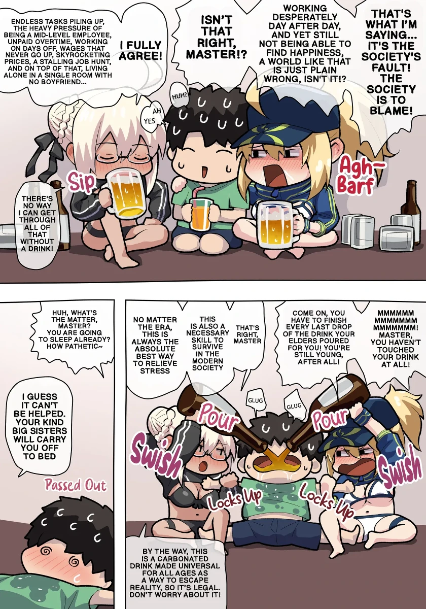 Summer MHXX & MHXX Alter Ecchi  (Fate/Grand Order) [English]