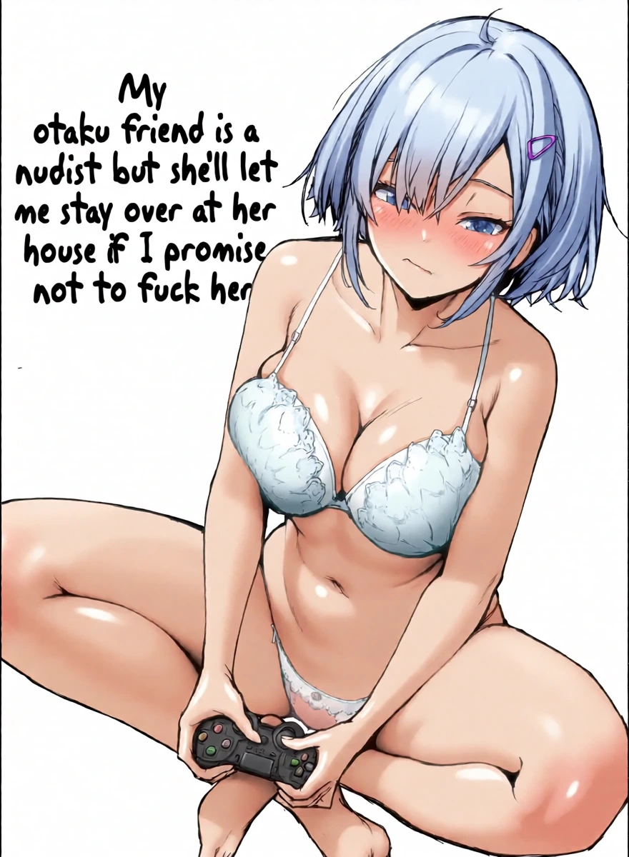 [Hikarino] Otatomo ga Razoku Datte Kedo Osouwanai Yakusoku de Tomatta Kekka | My Otaku Friend is a Nudist But She'll Let Me Stay Over At Her House If I Promise Not to Fuck Her [English] [Hikari no Kaze] [Digital]