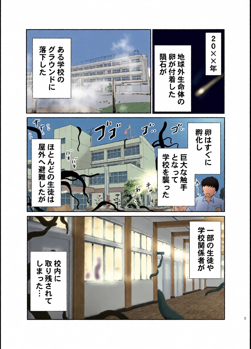 [OiMatcha] Shoujo to Shokushu ~Gakkou ni Torinokosarete~
