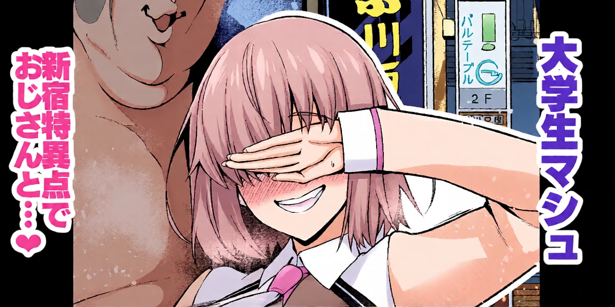 [Ankoman] Daigakusei mashu, Shinjuku tokui-ten de ojisan to…❤