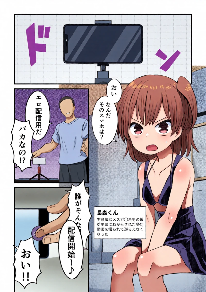 [田中ぬぬ]生意気な男の娘をさらにわからせる話