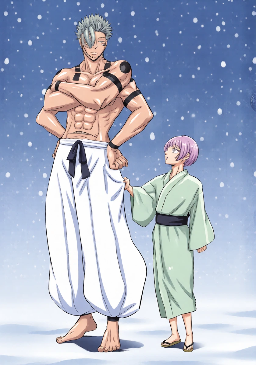 [Kishin Farm](Yuririko) If in heaven, let us be a pair of birds sharing one set of wings; if on earth, let us be branches joined as one. Eternally, our hearts are bound together… (Jujutsu Kaisen)