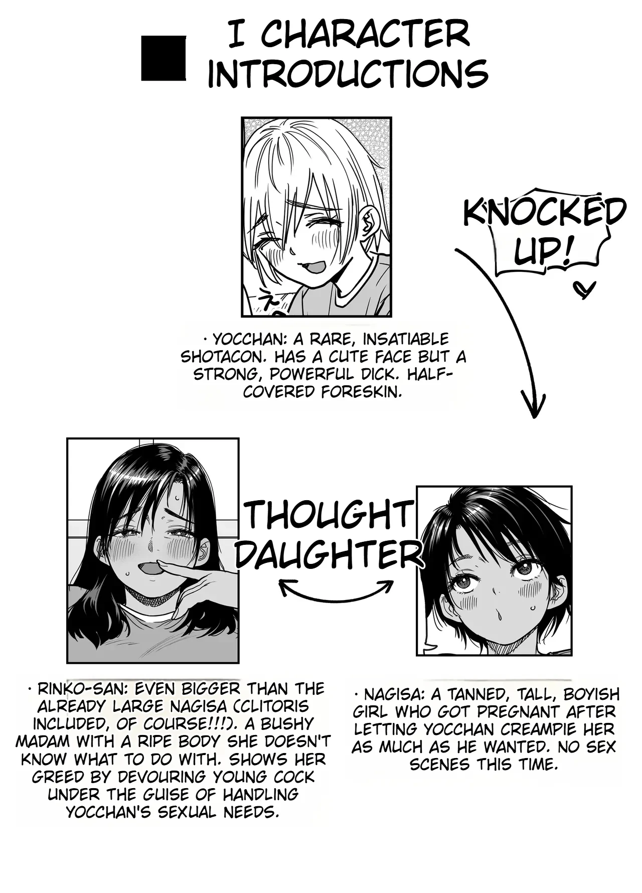 [Ishikarian (Maruyama Akira)] Tall, Tanned, Tomboyish! Nagisa-chan 3 — Since Pregnant Nagisa-chan Can't Do It, Nagisa's Hairy Mama Takes Care of the Sexual Relief: Sex Edition [English]