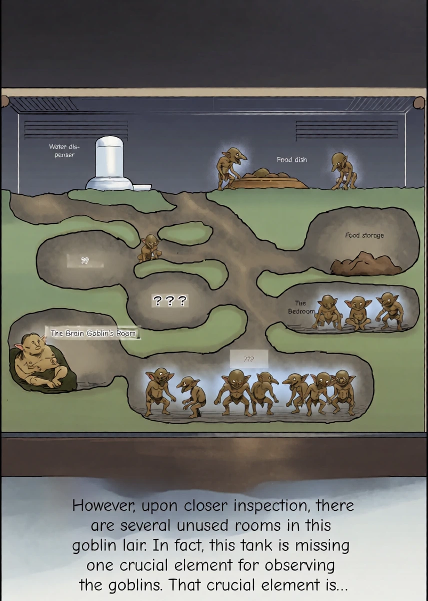 The results of cutting open a goblin's lair to take a look inside were way too crazy