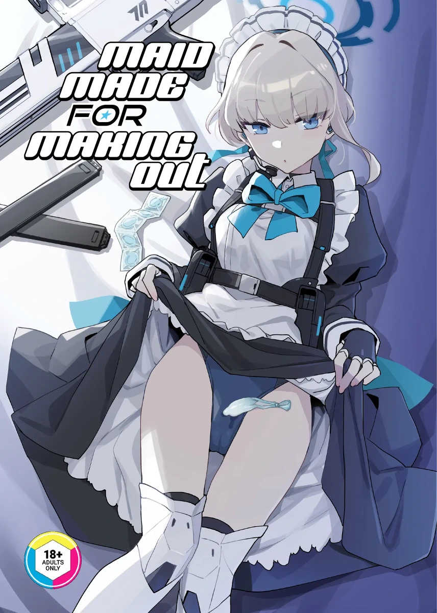 [Ballistic onahole (Б)] Dokidoki Toki Meki Maid Kiss | Maid Made for Making Out (Blue Archive)