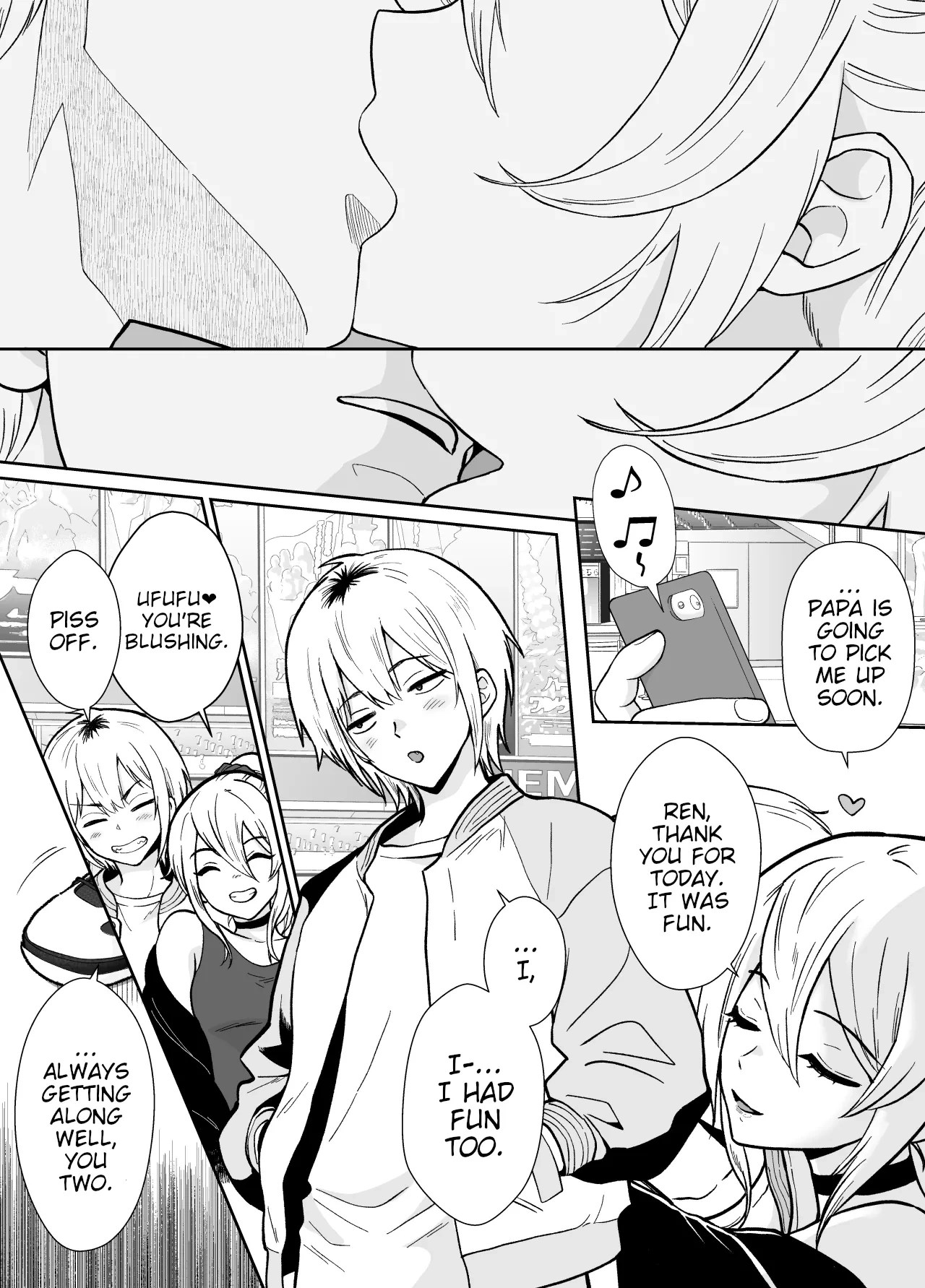 [Kinokko (Taguchi Monyata)]  Kanojo no Oyaji ni Dakarete Imasu | My Girlfriend's Father is Having Sex With Me. [English] [Poranya]