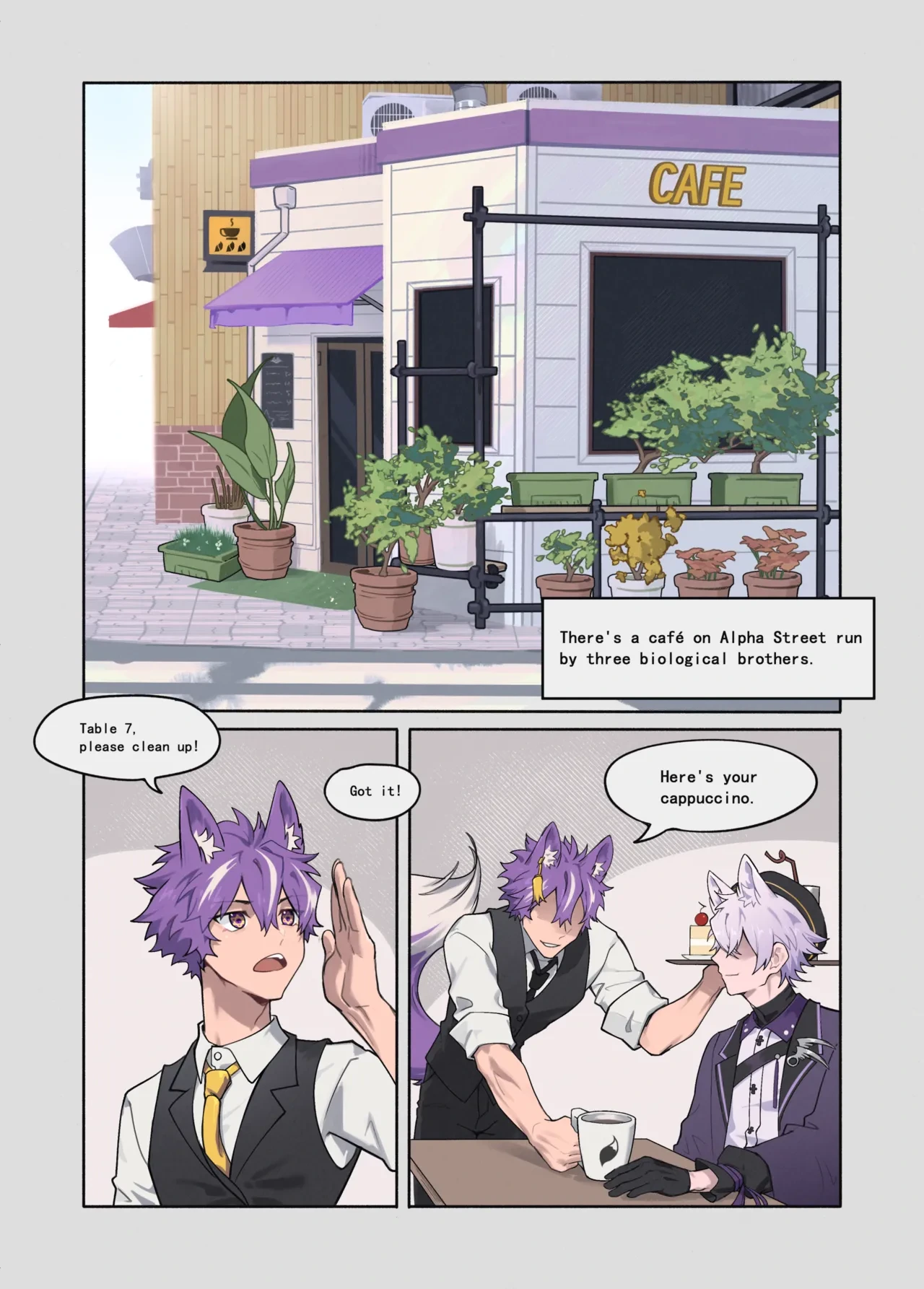[PatientZ] "Three Purple Fox Brothers" [Recolors] [English]