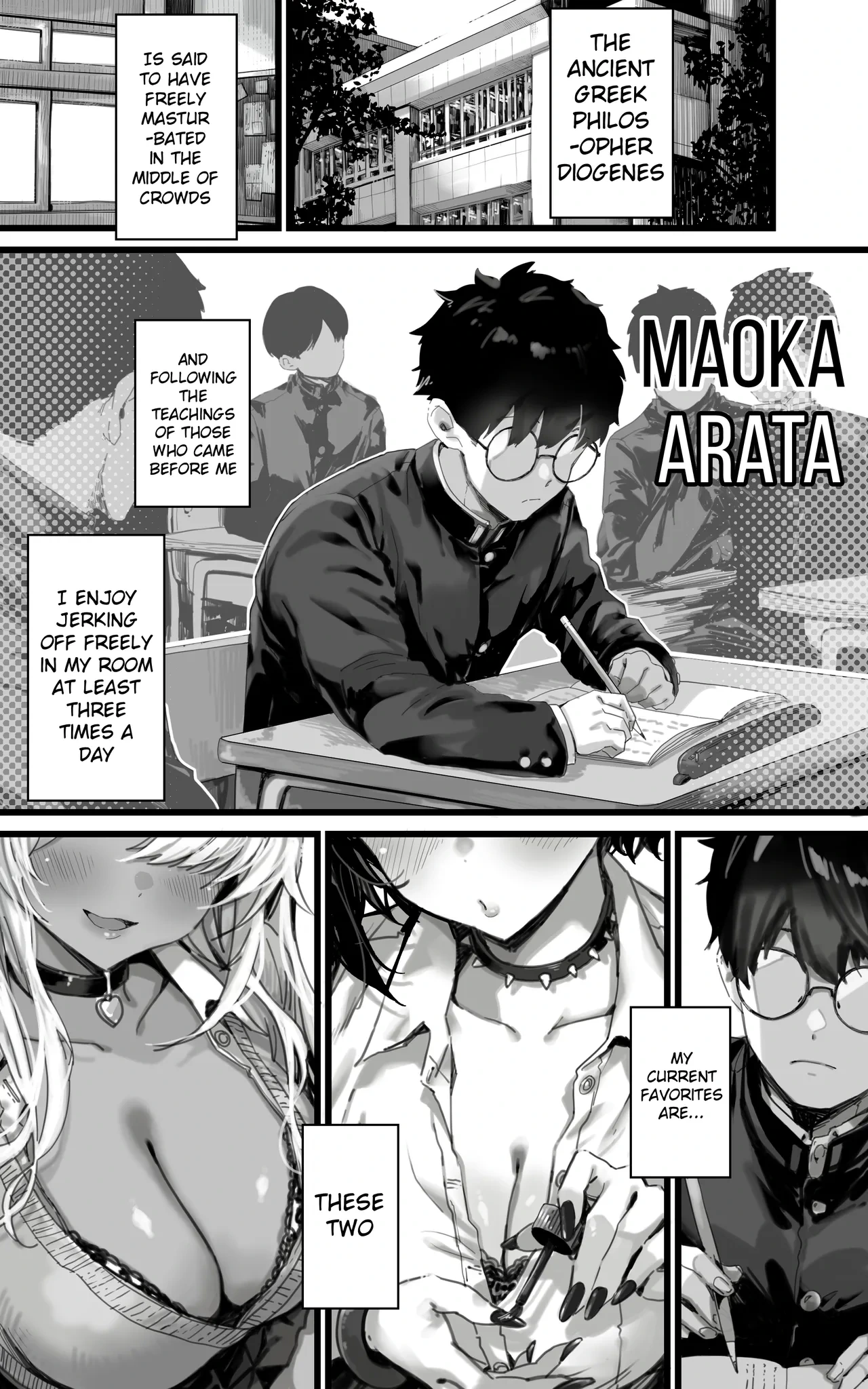 The Fap Material Gyaru Harem - We'll Serve You with Our whole Heart and Souls using Blowjobs,  Titfucks, and Threesomes until the Demon Lord Awakens!!