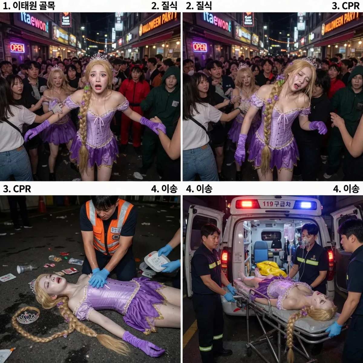 Halloween Disaster (AI generated)