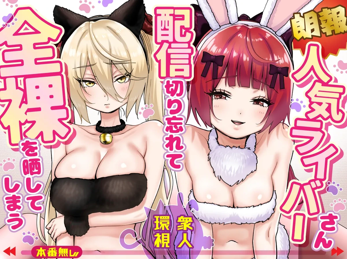 [P&I (Satsukimasu)] [Rouhou] Ninki Livestreamer Haishin Kiriwasurete Zenra wo Sarashite Shimau