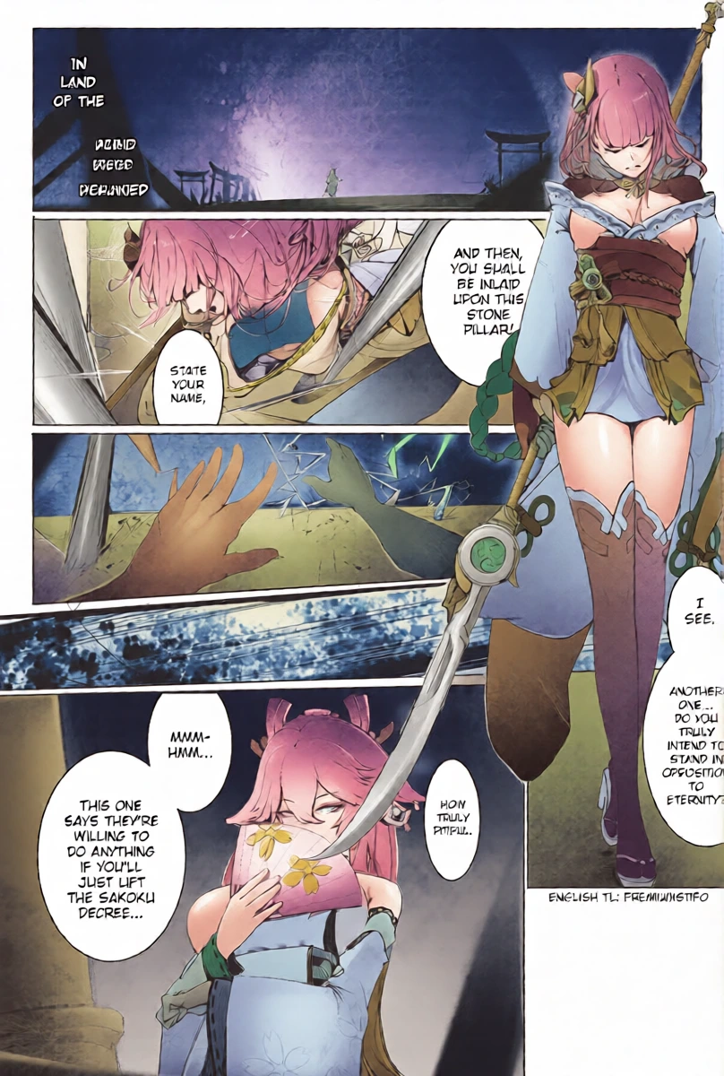 [Youyu Mogu] Raiden Shogun and Yae Miko [English]