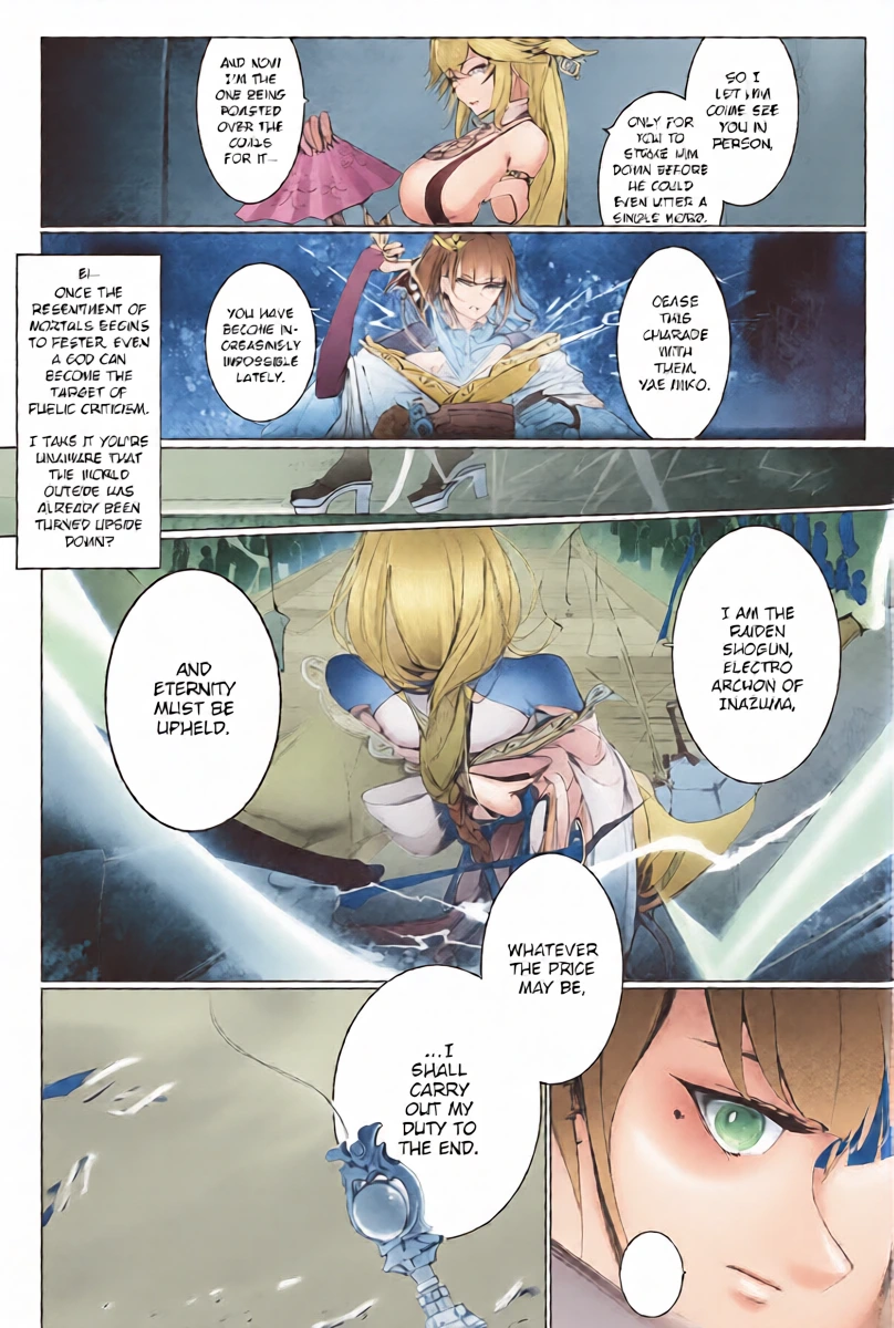 [Youyu Mogu] Raiden Shogun and Yae Miko [English]