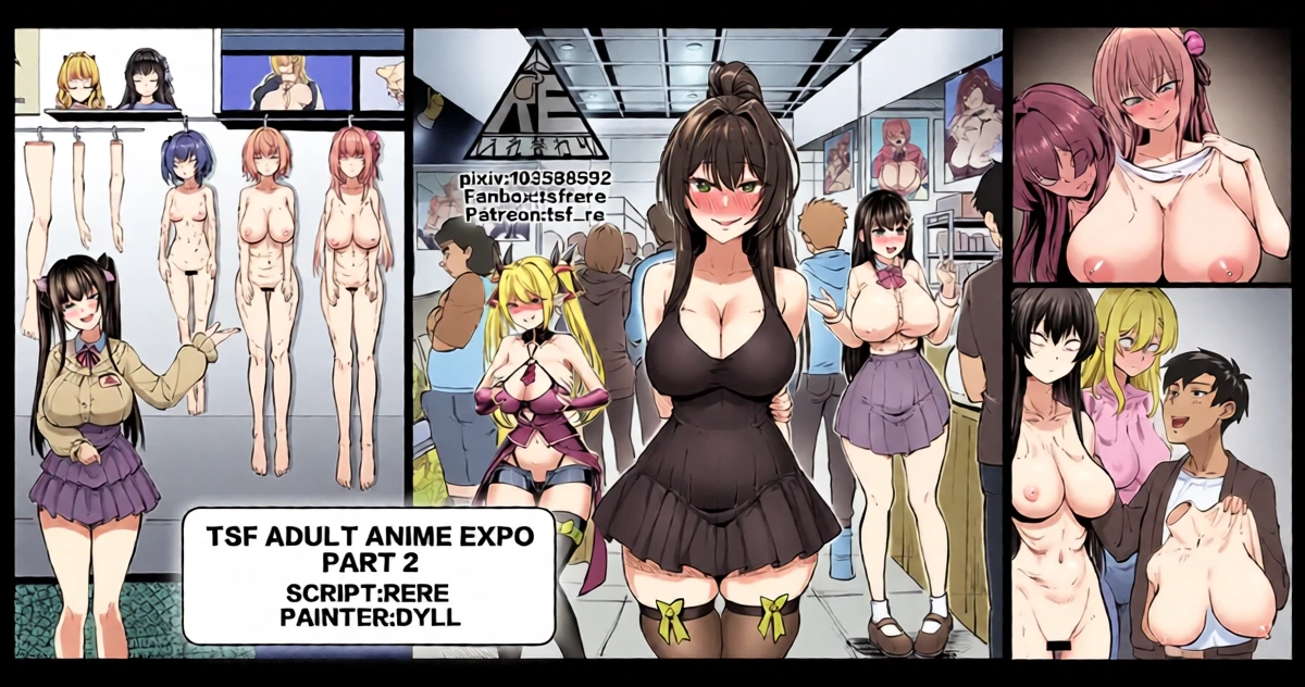 [RERE] TSF Adult Anime expo Part 2 (english and textless)