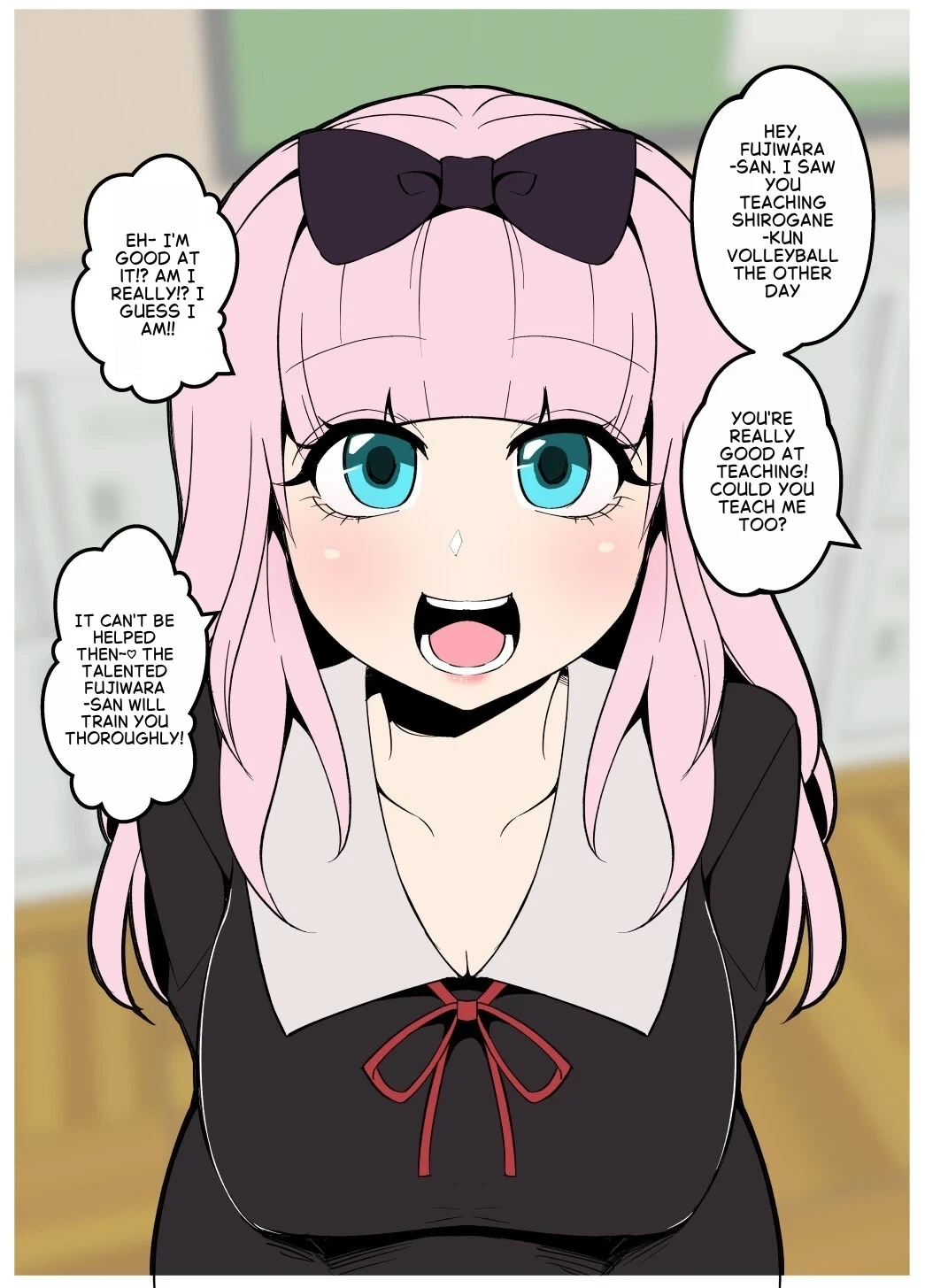 [Dokuneko Noil] Chika-chan ni waruikoto o suru (Kaguya-sama wa Kokurasetai) [English]