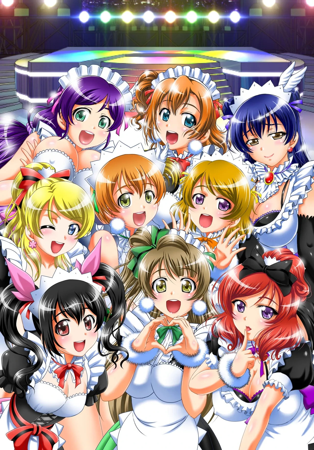 [Kuroyuki (Kakyouin Chiroru)] Ore♡Yome Saimin Soushuuhen 2 (Love Live!) [Digital]