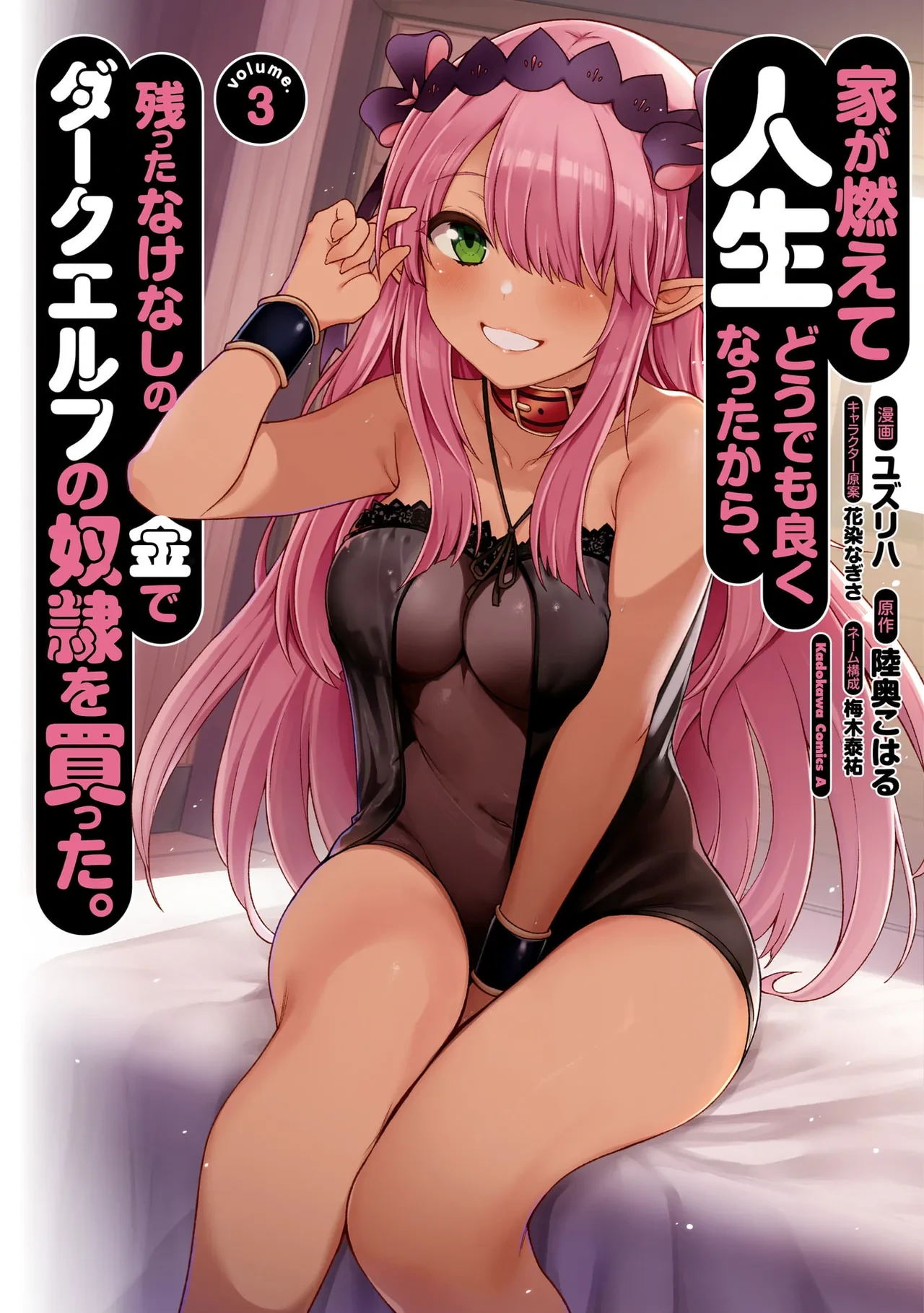 [陸奥こはる×ユズリハ] 家が燃えて人生どうでも良くなったから、残ったなけなしの金でダークエルフの奴隷を買った。 第03巻