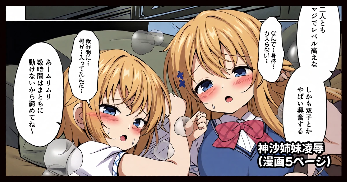 [ごちシコ] 神沙姉●凌● (ご注文はうさぎですか?)