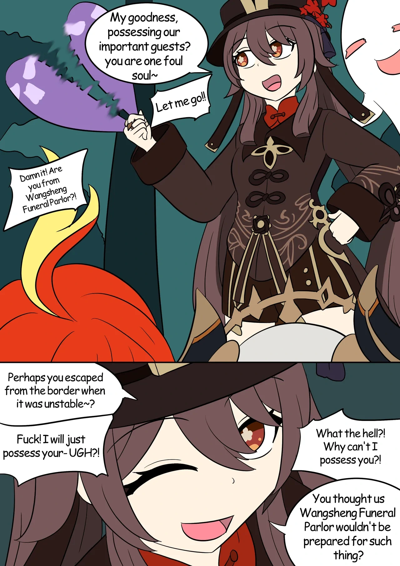 [Vel] Hu Tao Possession (Genshin Impact) [English]