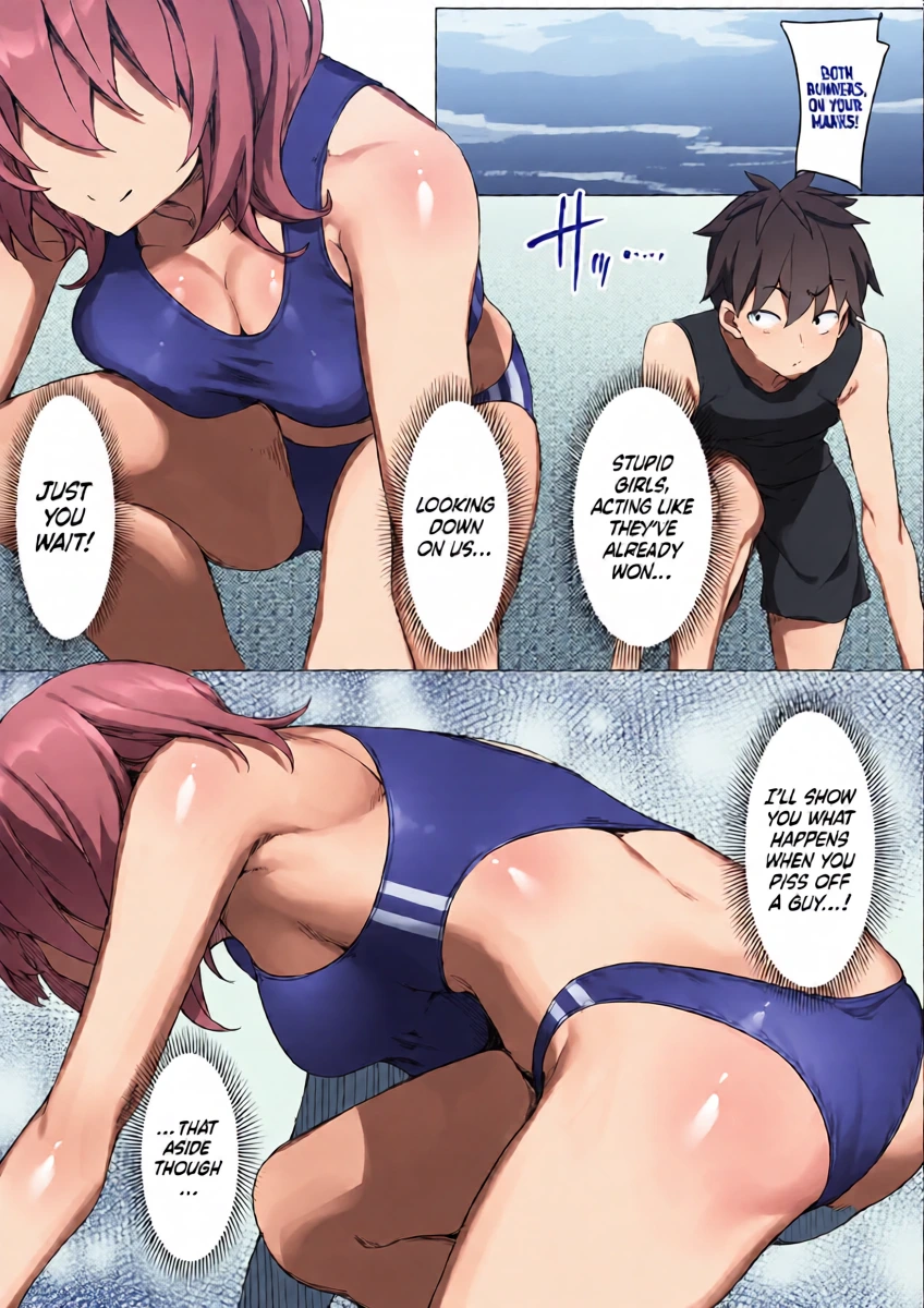 [Kurage no Suisou (Hagakure Kurage)] The Story of Masochists Who Got Hard From the Armpits of the Girls’ Track-and-Field Team and Got Punished | Rikujo Joshi no Waki ni Tsui Kofun Shite Shimatta Maso ni Batsu ga Kudaru Hanashi [English]