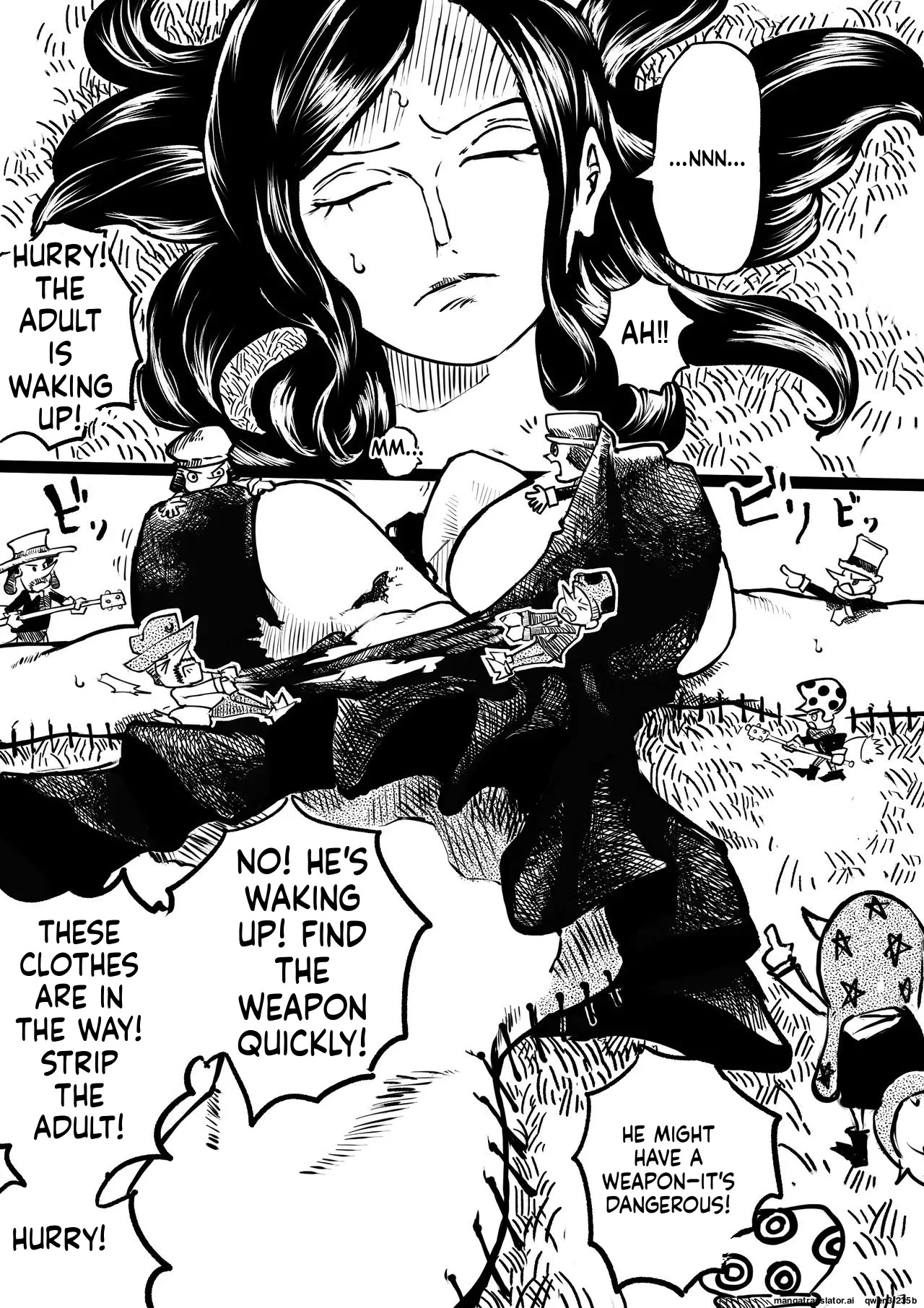 [Yubi] Robin and the Dwarves (One Piece) [English] [MTL]