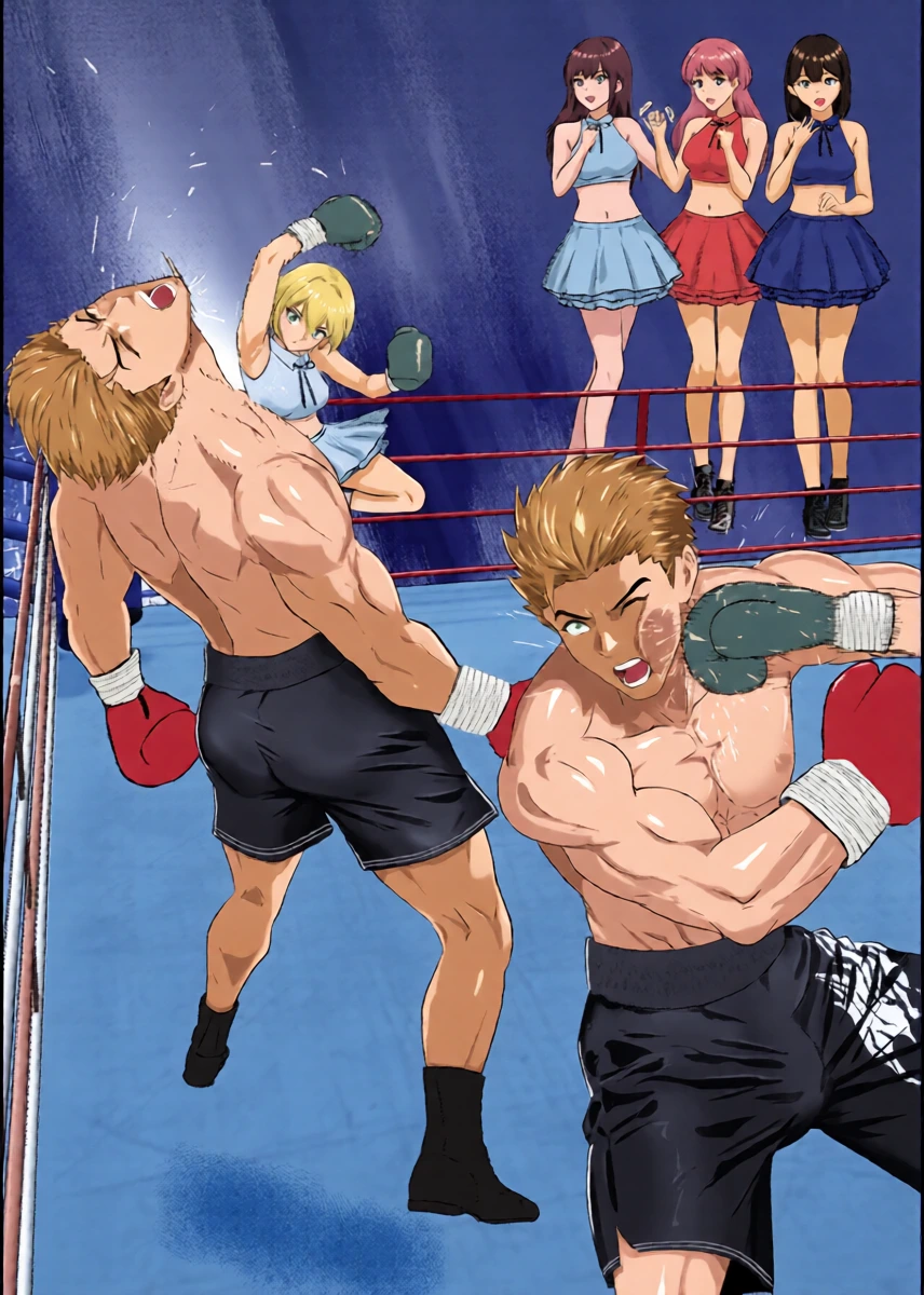 [Left Gate (Sakuma)] Summon - New Idol's Promotion: Exhibition Match vs Male Pro Boxer!