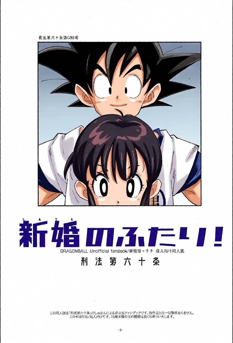 (C106) [Article 60 of Criminal Code (Shuhan)] Shinkon no Futari! (Dragon Ball Z) [English]