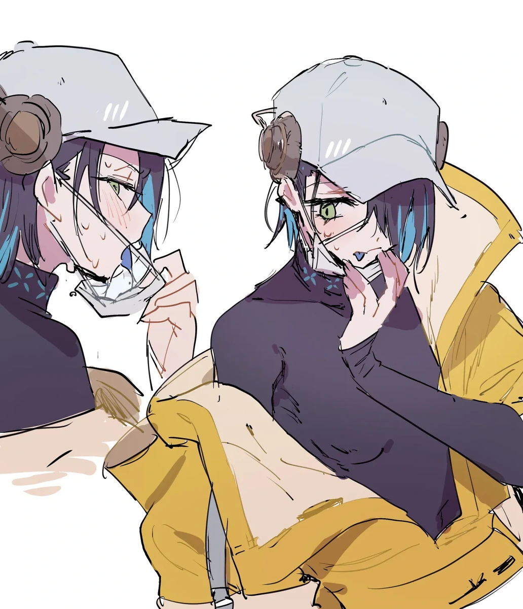 [ラピス] モスエク 落書き(アークナイツ)