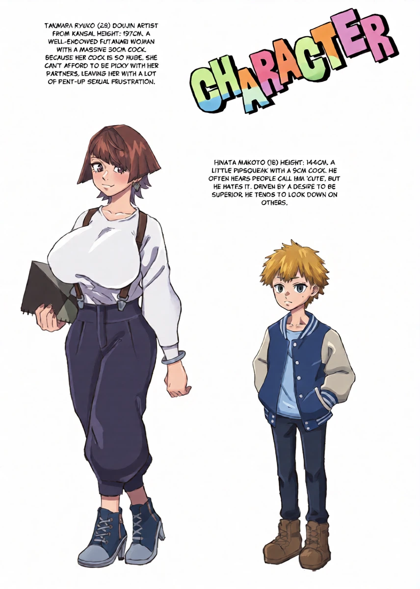 Failed Off-Pako! How I Ended Up as a Futanari Manga Artist's Girlfriend [English]
