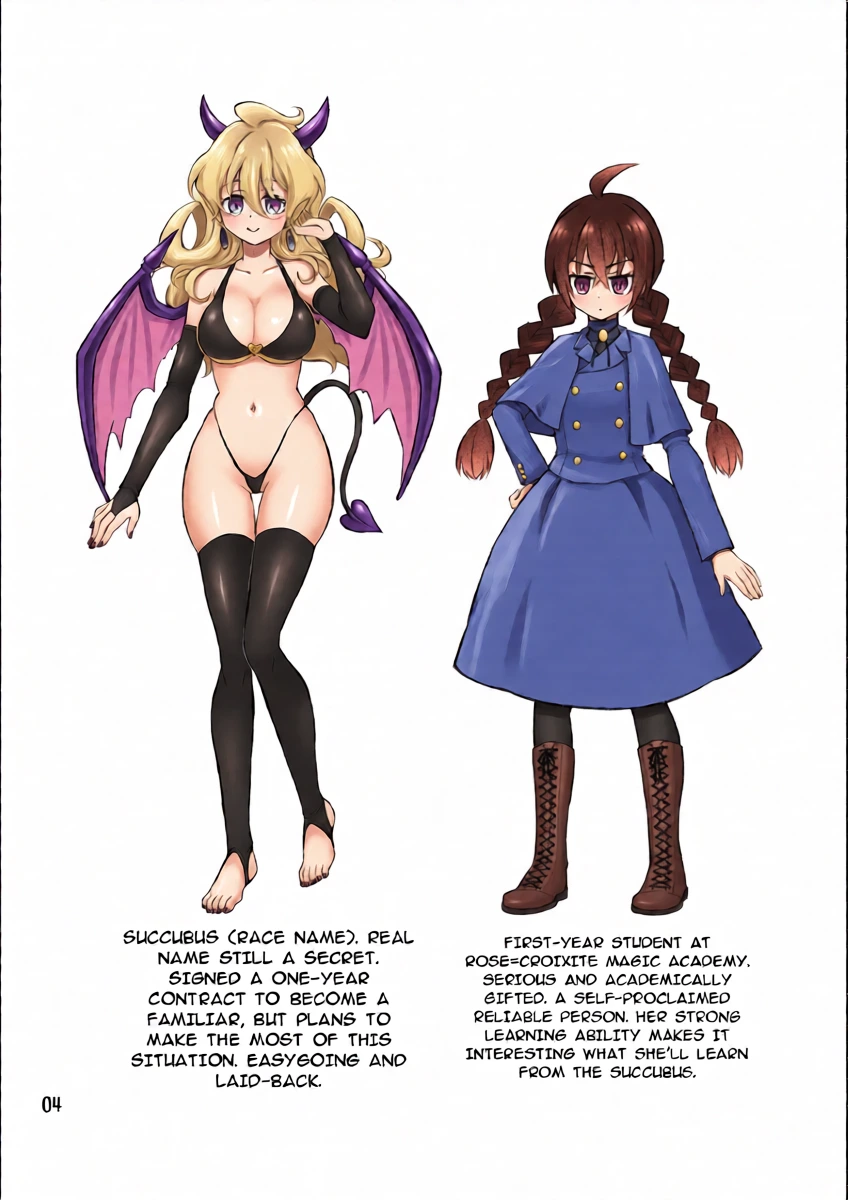 {Sasya (Sachie)] The summoned creature was a hermaphrodite succubus. I (MTL)