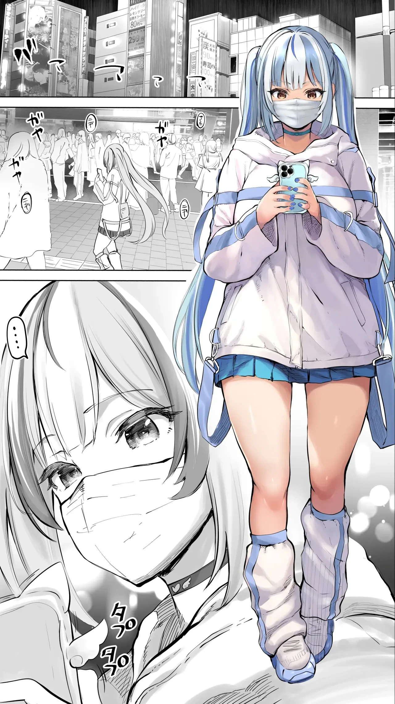 An "Angel-Style" Girl Succumbing to Orgasm-Inducing Hellish Massage ♥
