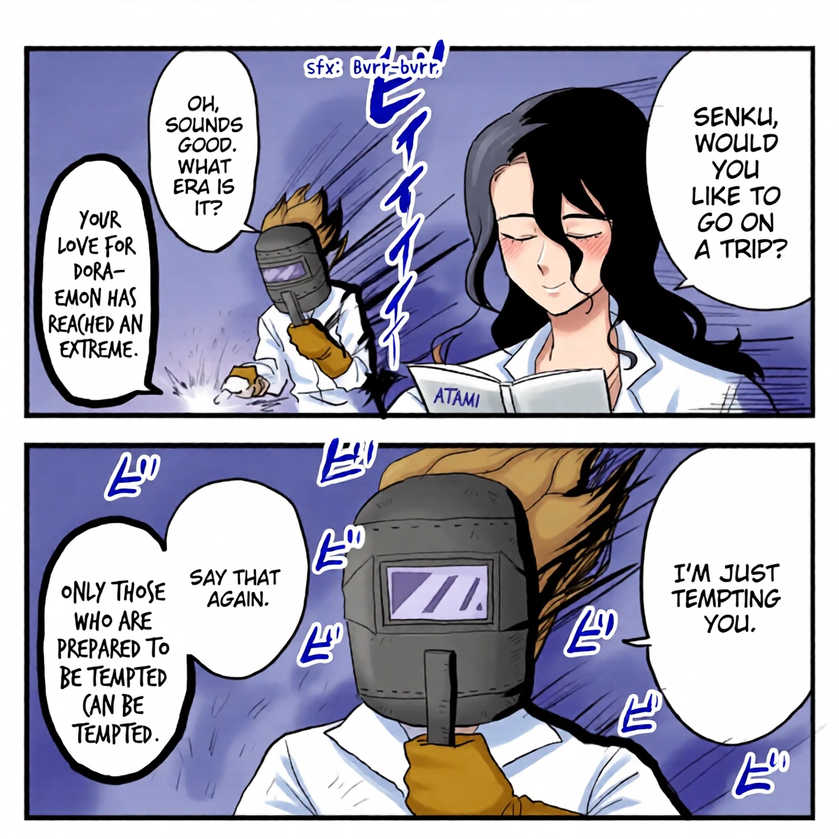 [Habakani (buna)] Tsukasen Log (Dr. Stone)