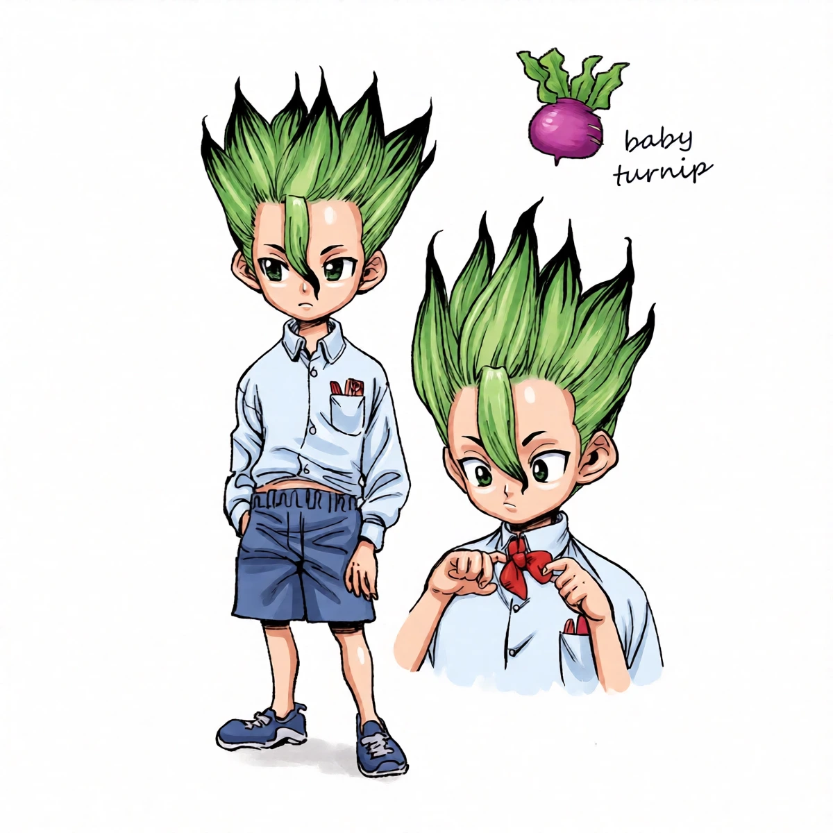 [Daiki] Thanks, Dr. STONE (Dr. Stone)