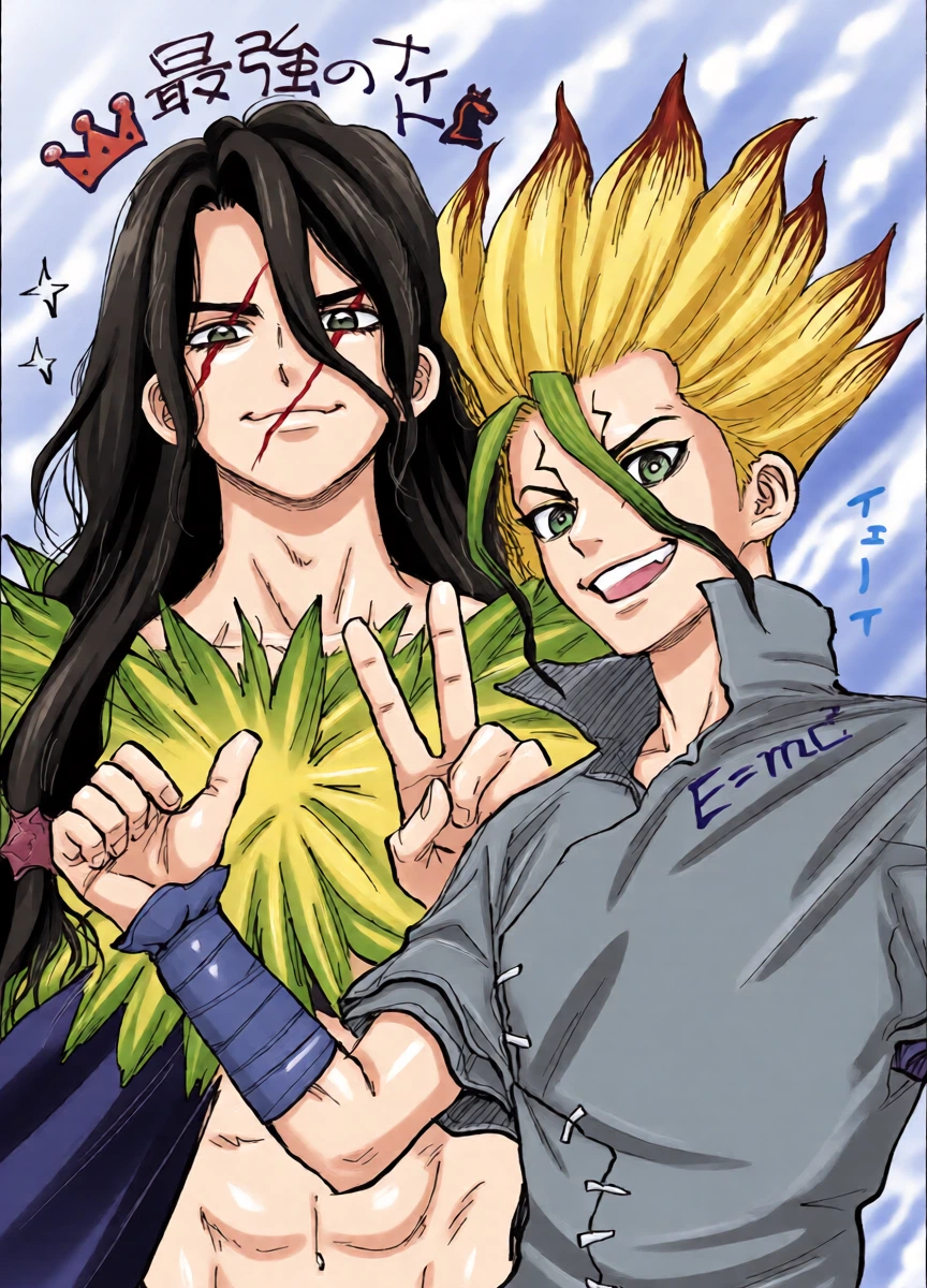 [Sujiniku] TsukaSen Log (Dr.STONE)