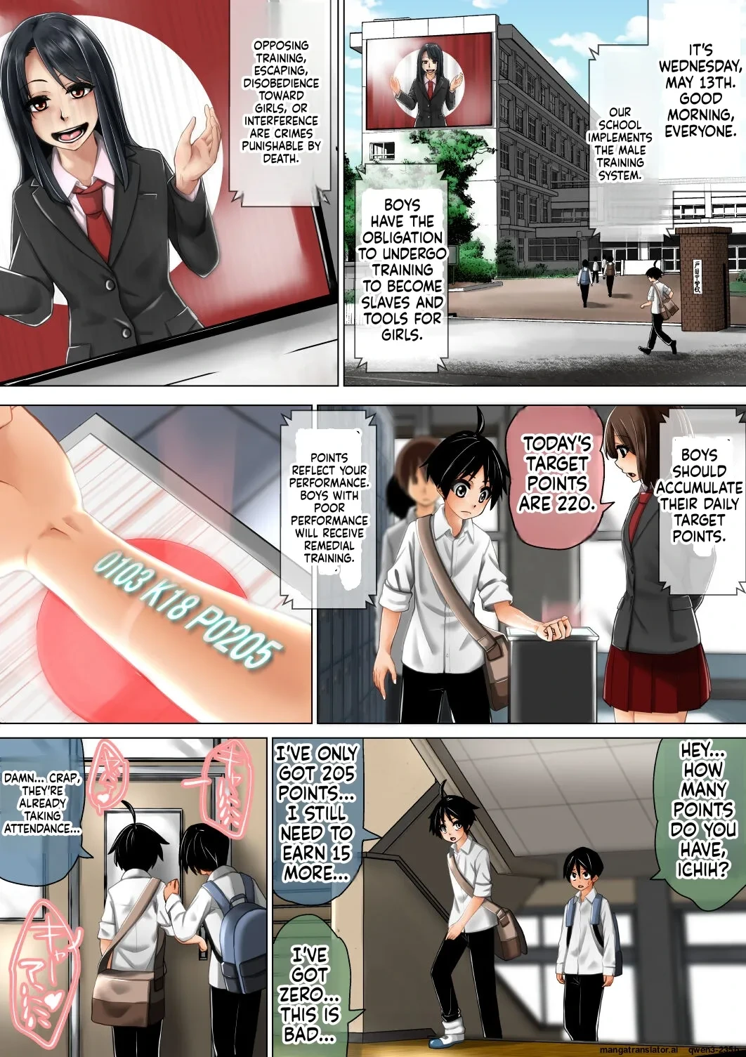 Mirashichi Tokuni] Girls Train Boys! The Boys' Training School | Joshi ga Danshi o Choukyou suru! Danshi Choukyou Gakkou [MTL]