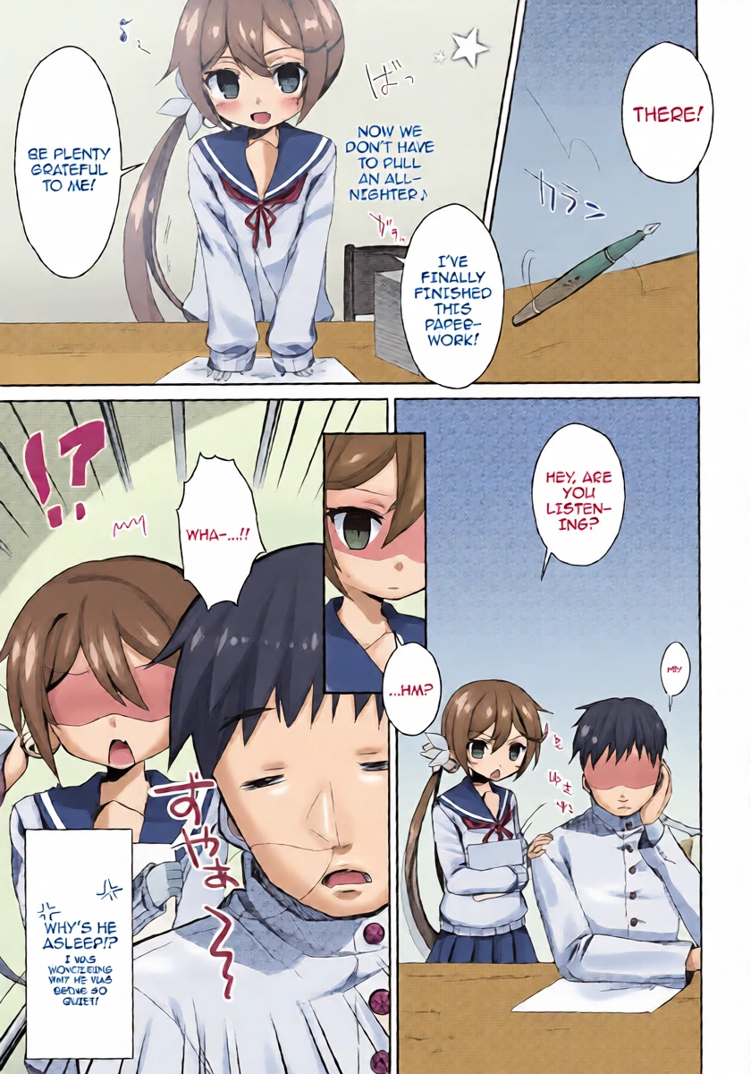 [Nagashi Soumen (Yuzaki)] Watashi o Juubun Shiawase ni Shinasai! | Make Me Very Happy! (Kantai Collection -KanColle-) [English] {Doujins.com}  [Digital]