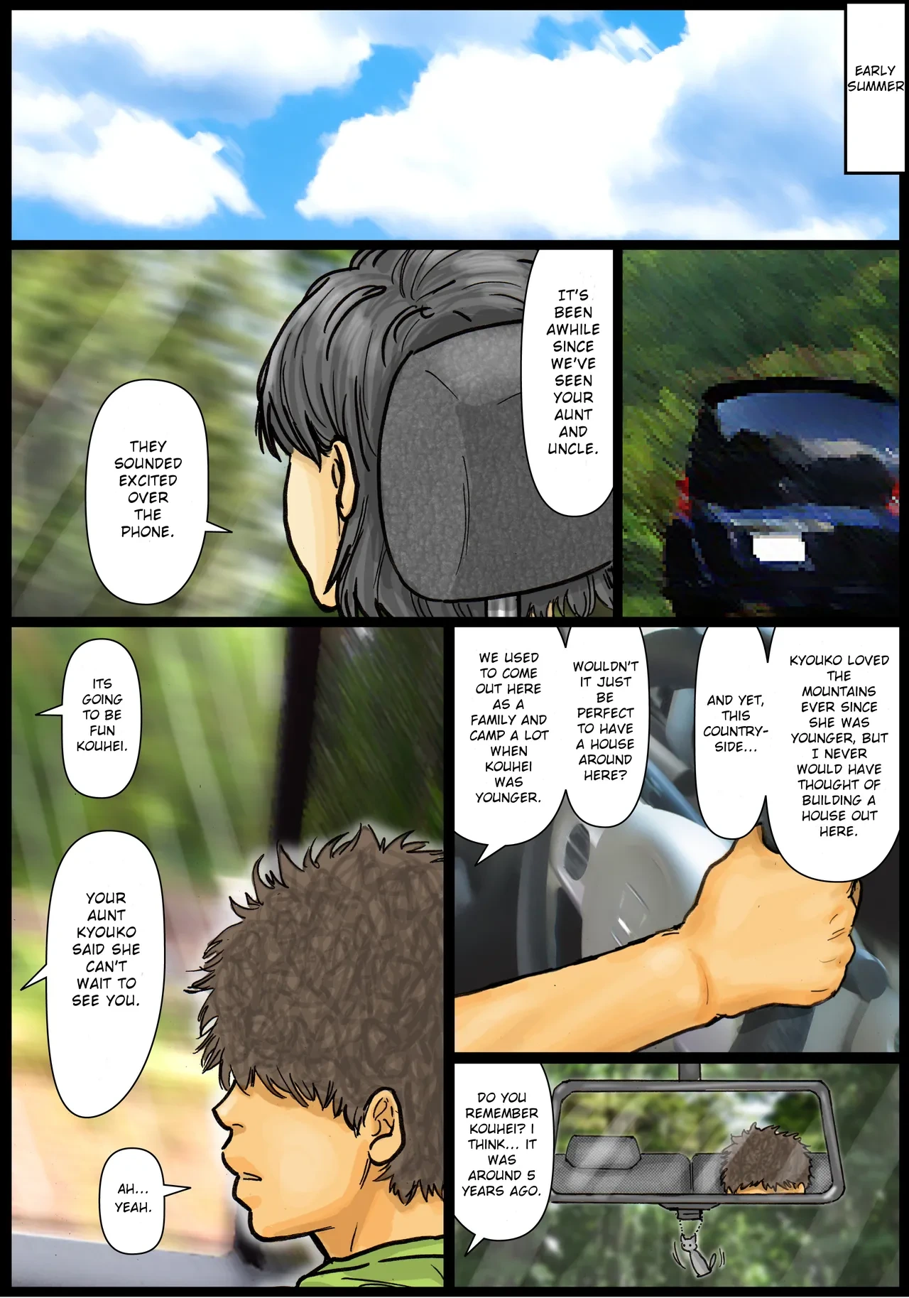 [Kuroneko Smith] My Aunt's Body is Irresistible. ~Her Hole is the Best~ Part 01 [English]