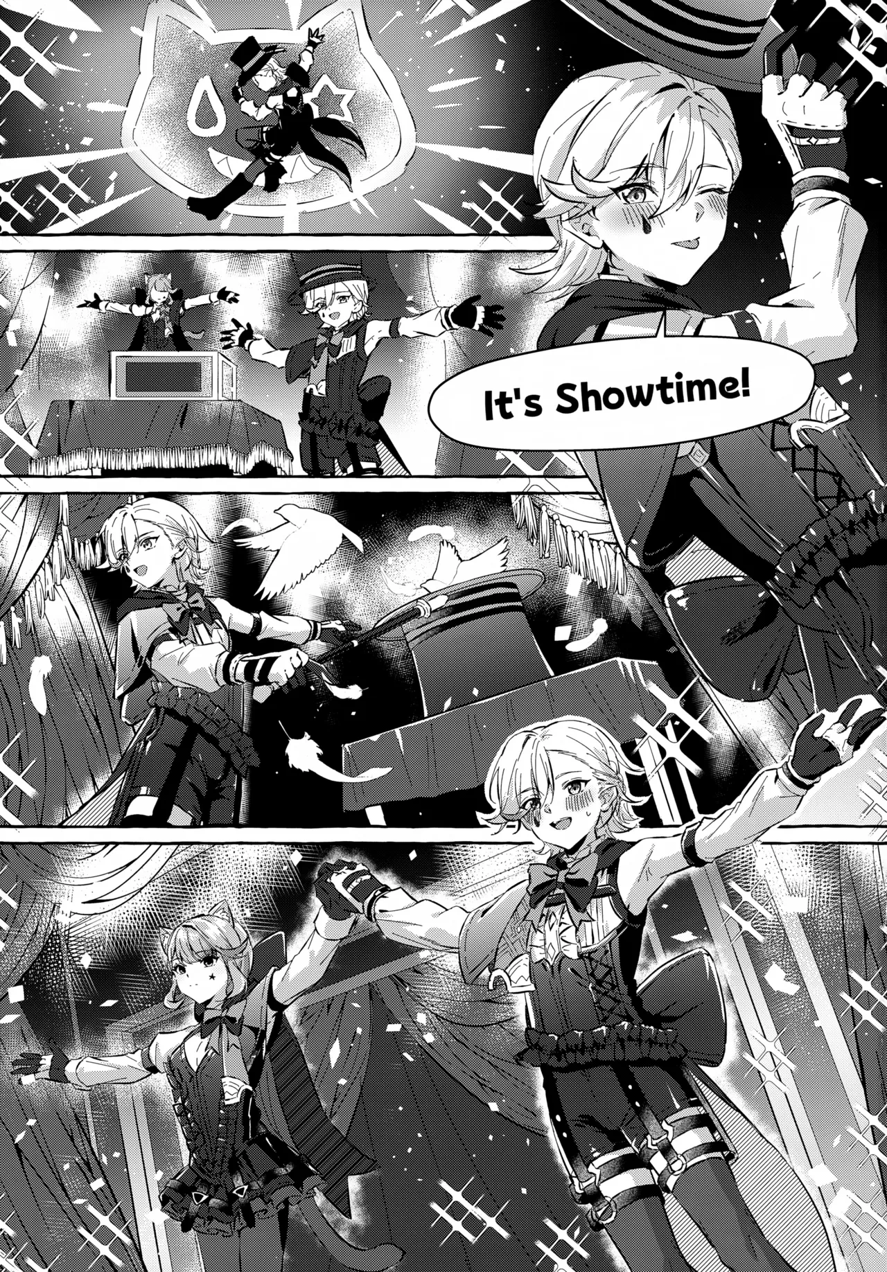(ShotaFes 22) [Peko Renmei (Marimiya Yuu)] Toraware no Binetsu to, Genkou no Trick (Genshin Impact)