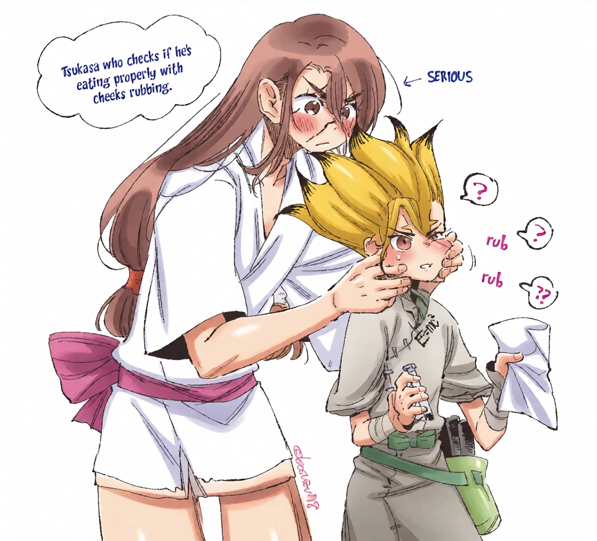 [kosuzu78] TsukaSen Log (Dr.STONE)