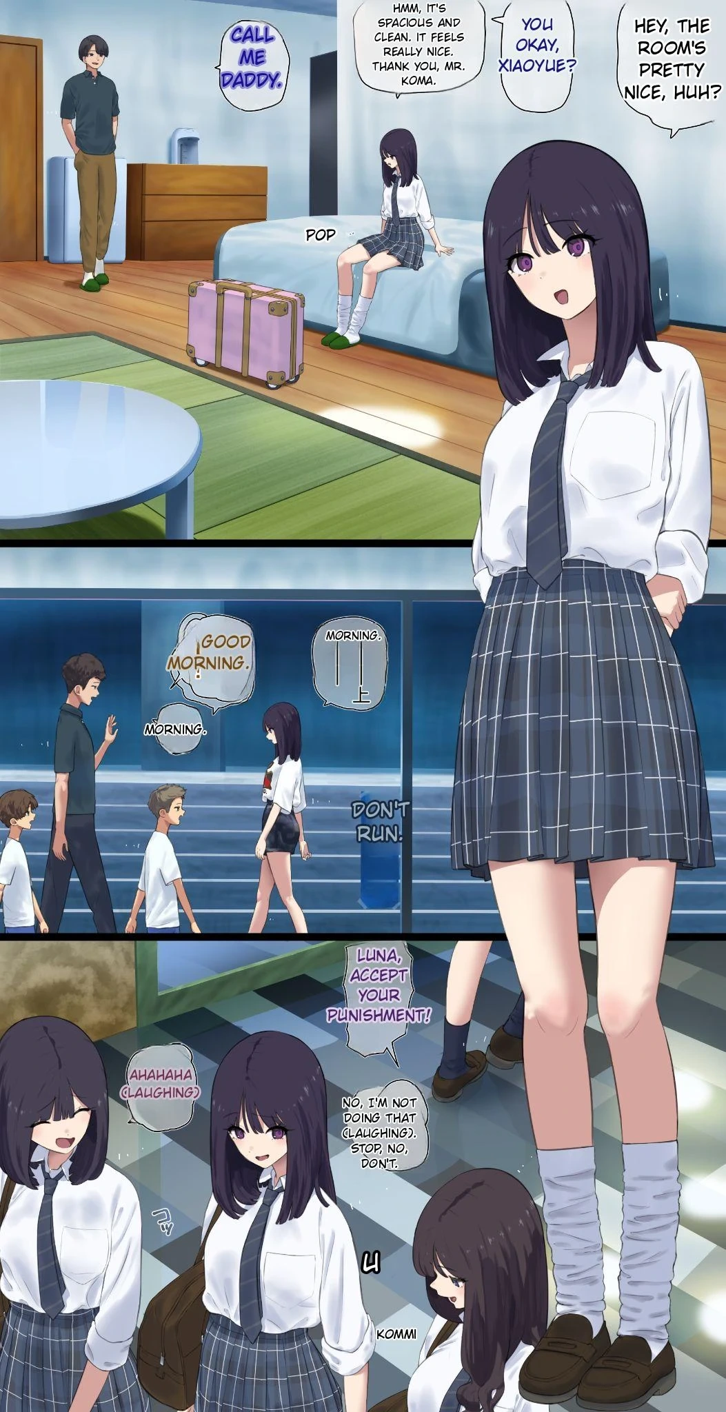 (Fest) Life of Punishment at My Stepfather's Care Facility 1-3 [AI TRANSLATION]