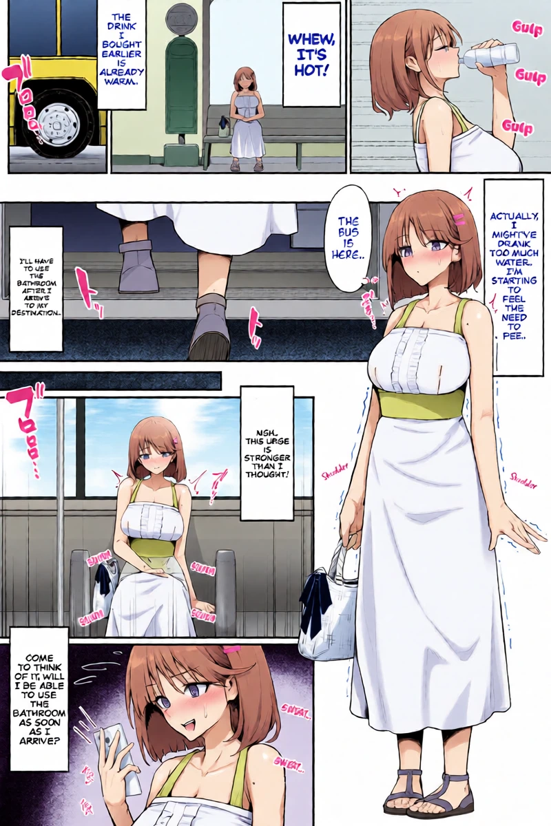 [Cocomachi] She just spilled her water, right?