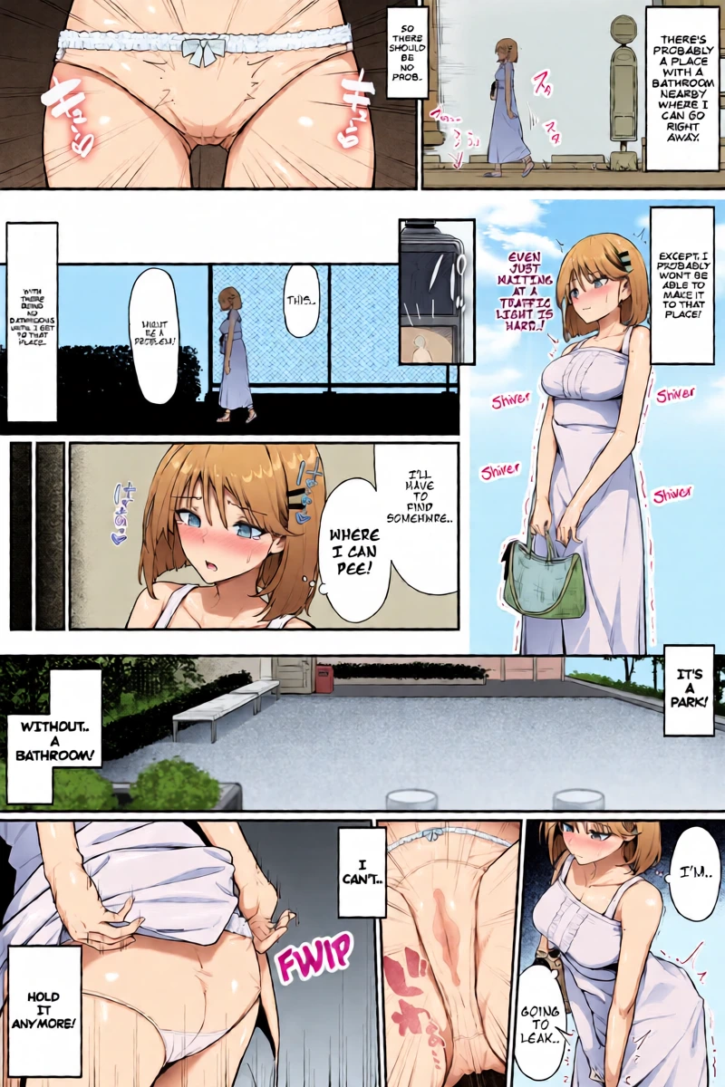 [Cocomachi] She just spilled her water, right?