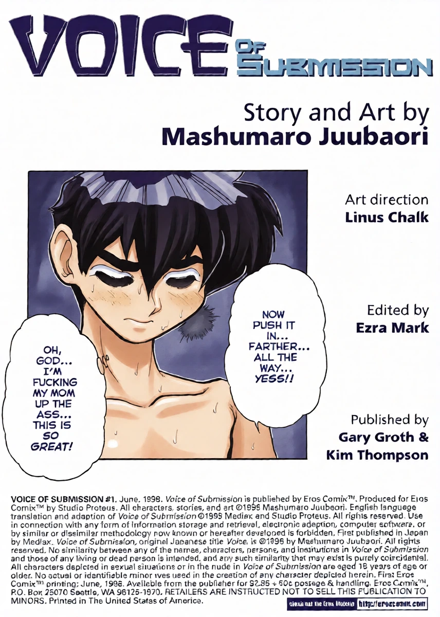 Voice of Submission #1 - Mashumaro Juubaori