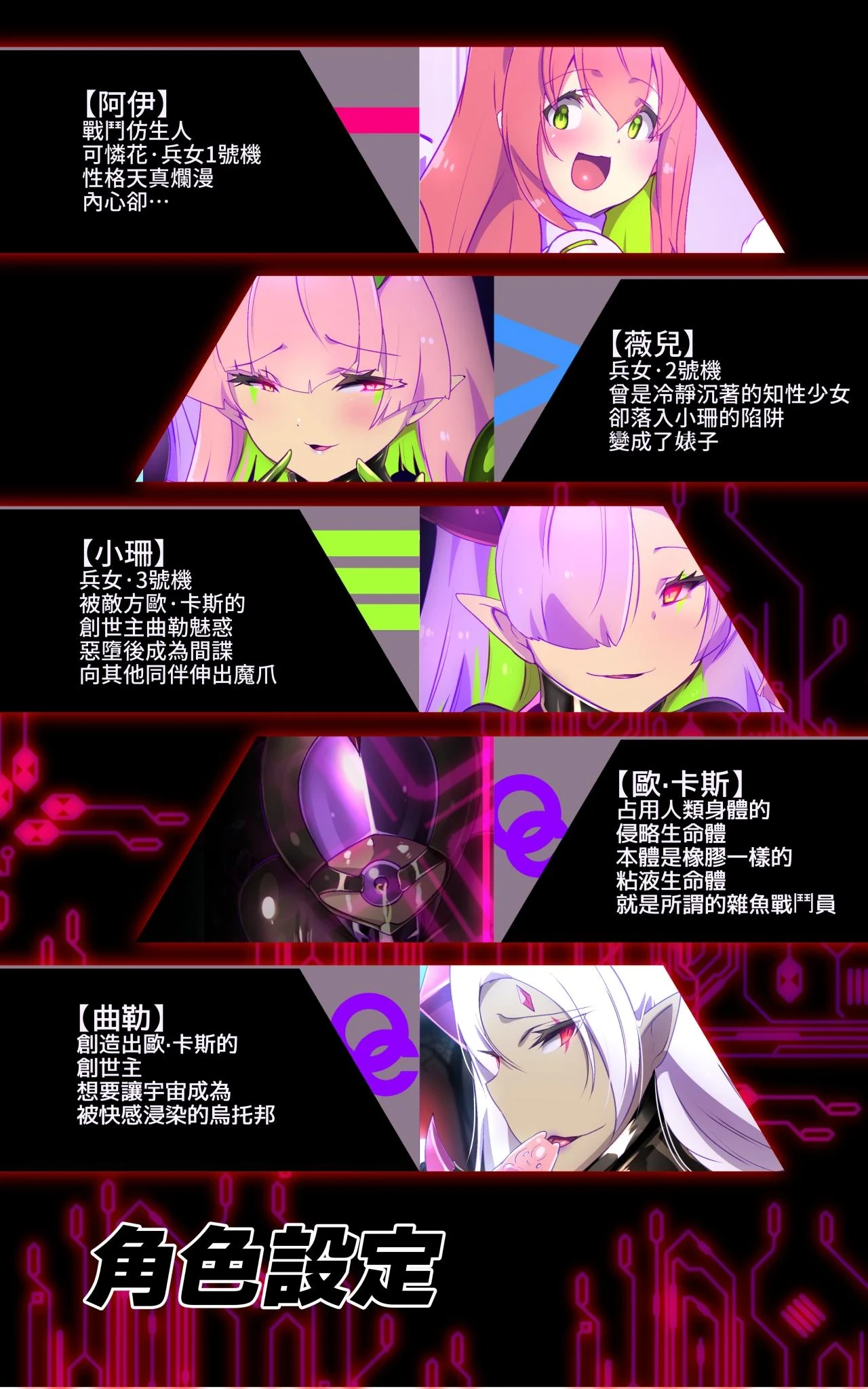 女体化x悪落ち！性欲戦闘アンドロイド！「女体化転生したキミが悪堕ちと復讐を楽しむまんが～戦光兵女プリッケツァーナ・ダークネスエンド～」
